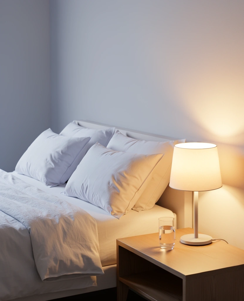 Ambiance de chambre apaisante